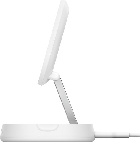 מעמד טעינה אלחוטי למוצרי Belkin Mag Safe Apple בלקין BoostCharge Pro לבן