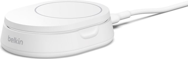 מעמד טעינה אלחוטי למוצרי Belkin Mag Safe Apple בלקין BoostCharge Pro לבן