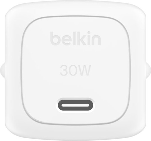 מטען קיר Belkin BoostCharge 30W USB-C צבע לבן