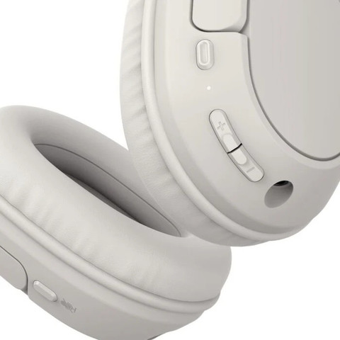 אוזניות אלחוטיות Belkin SoundForm Over-Ear סוללה ל-60 שעות בחרו צבע שמנת