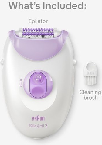 מכשיר להסרת שיער אפילטור Braun בראון Silk-Epil 3 3000