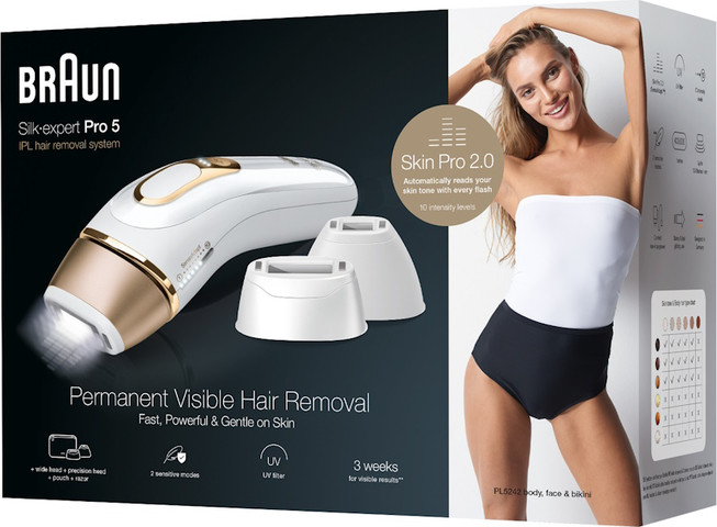מכשיר להסרת שיער Braun בראון Silk Expert Pro 5 PL5382