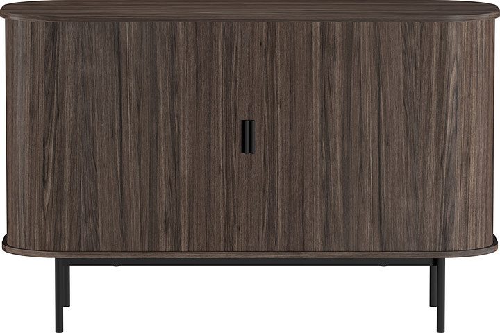 שידת אחסון מעוצבת דגם 5580 באורך 120 ס”מ צבע אגוז