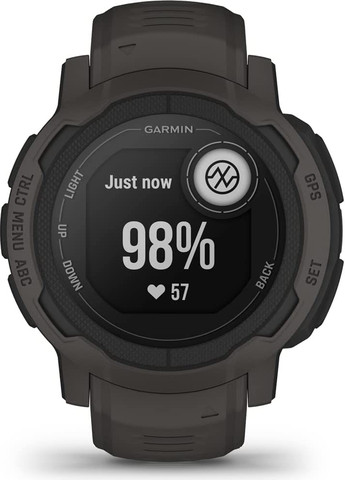 שעון ספורט חכם 45 ממ Garmin גארמין Instinct 2 גרפיט
