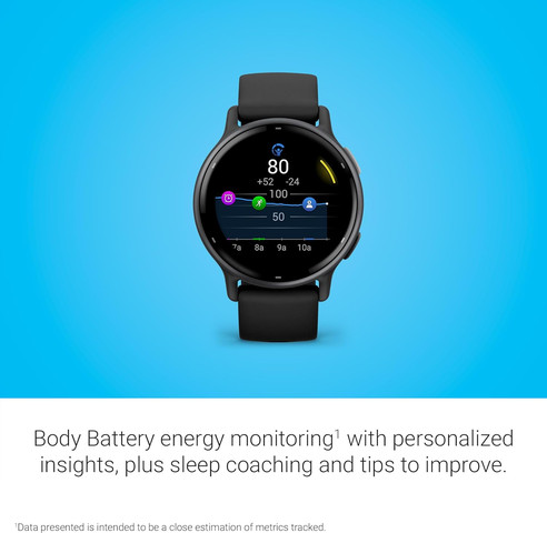 ‏שעון ספורט Garmin Vivoactive 5 גרמין שחור