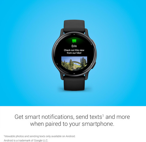 ‏שעון ספורט Garmin Vivoactive 5 גרמין שחור