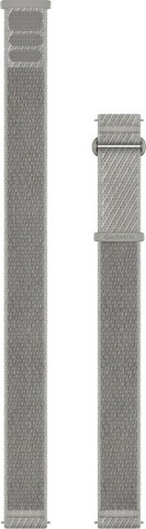 רצועת בד מקורית Quick Release 18mm מבית Garmin Light sand/French grey ComfortFit
