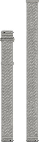 רצועת בד מקורית Quick Release 18mm מבית Garmin Light sand/French grey ComfortFit