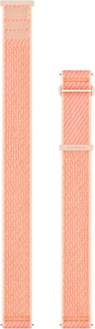רצועת בד מקורית Quick Release 20mm מבית Garmin Coral/Pink Dawn