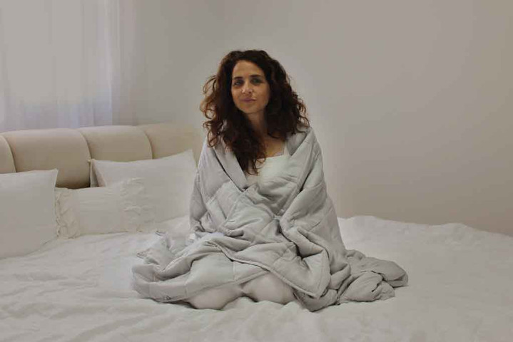 שמיכה כבדה 7 ק"ג Safe Hug 135/200 ס"מ