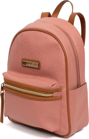 תיק גב יוקרתי ואלגנטי מבית מעצבת העל Donna Karan DKNY דגם Autograph 421 Backpack צבע ורוד