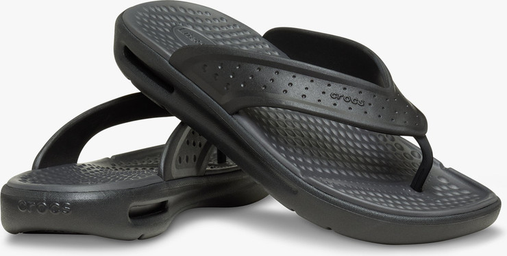 Crocs In Motion Flip - כפכפי אצבע קרוקס בצבע שחור