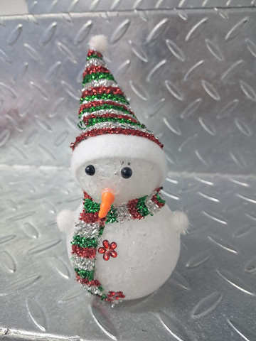 בובת איש שלג מואר SYW0138 SNOWMAN WITH LIGHT - באריזה 4 יח' Hacontainer