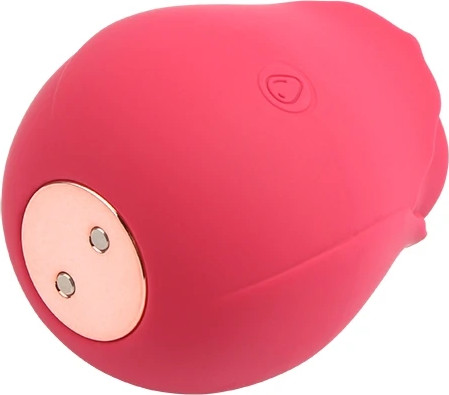 סטימולטור עוצמתי לאירוטיקה מדויקת CHISA Rosy-Pink – ורוד, גירוי אוויר רוטט עם טעינה מגנטית