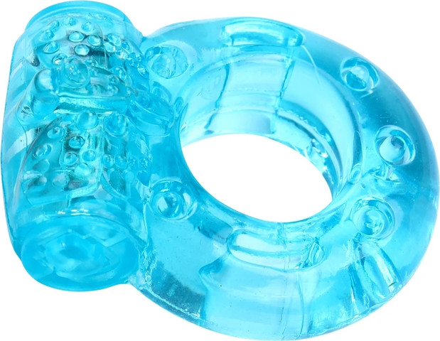 טבעת רטט CHISA Reusable Cock Ring בצבע כחול