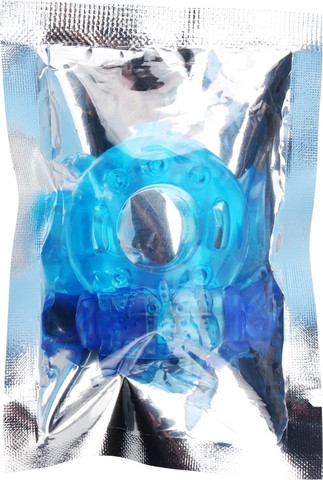 טבעת רטט CHISA Reusable Cock Ring בצבע כחול
