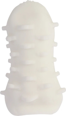 מאונן גברי CHISA Stamina Pleasure Pocket בצבע לבן – אימון סיבולת בתחושת מגע ריאליסטית
