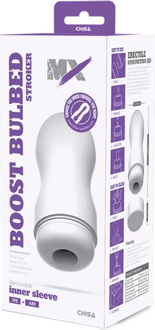 מאונן סופר-רך עם מבנה בועתי CHISA Boost Bulbed Stroker