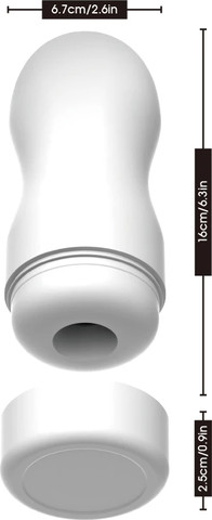 מאונן סופר-רך עם מבנה בועתי CHISA Boost Bulbed Stroker