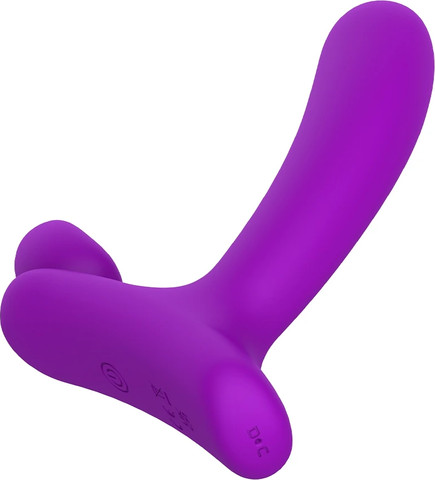 ויברטור נשלט מרחוק CHISA Horny בצבע סגול