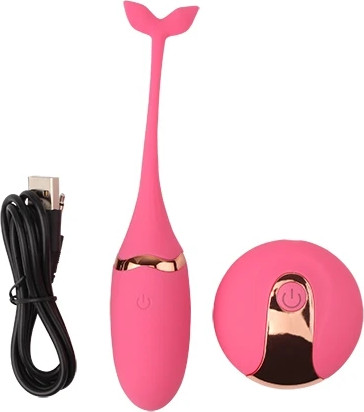 ויברטור כדורי עם שלט Beckoning Beats Bullet Vibrator בצבע ורוד