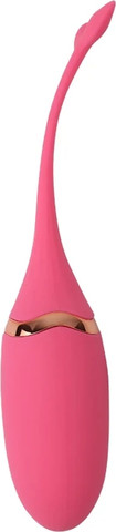 ויברטור כדורי עם שלט Beckoning Beats Bullet Vibrator בצבע ורוד