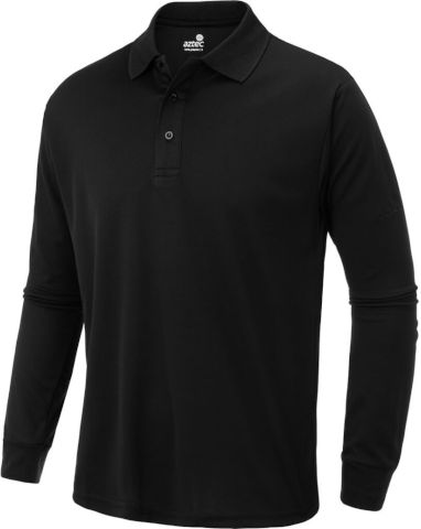 חולצת פולו ארוכה לגברים Darco Polo II L/S M Black