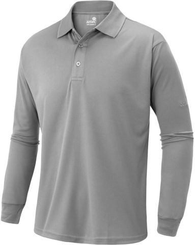 חולצת פולו ארוכה לגברים Darco Polo II L/S M Dark Grey