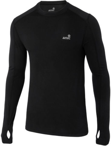 חולצה תרמית לגברים Thermo Top 2.0 M Black