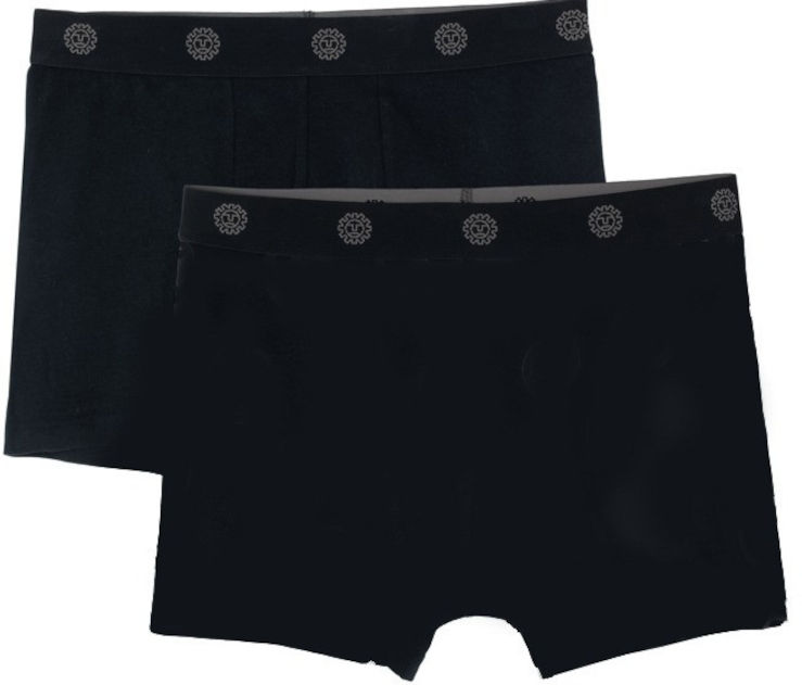 סט תחתונים M HIPSTER 2PK black/black M