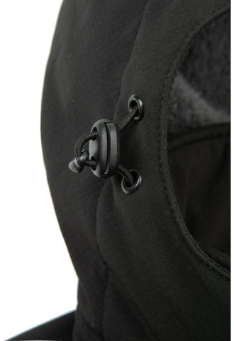 מעיל סופטשל טקטי דגם 2023 Puffin X black/black