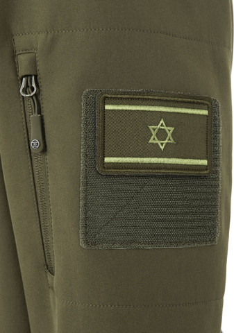 BUBBLEGUM IV army green סופטשל לגברים