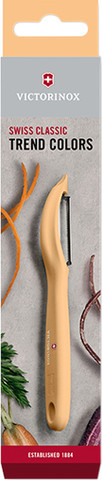 קולפן משונן Victorinox צבע כתום פסטל
