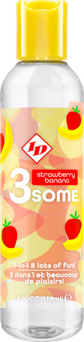 ID 3SOME לקיק-מתחמם-עיסוי /תות בננה