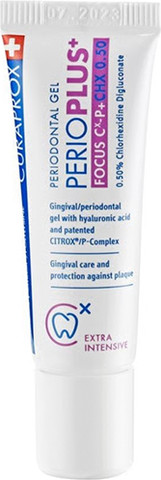 קורפרוקס ג׳ל טיפולי ממוקד לחניכיים, 10 מ״ל Perio Plus Focus Gel CHX 0.5%
