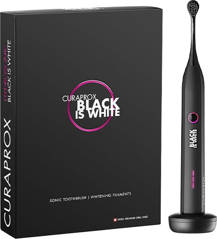 קורפרוקס מברשת שיניים חשמלית סונית Hydrosonic Black is White