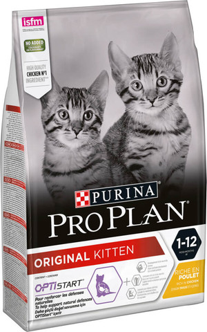 פרו פלאן ORIGINAL KITTEN לחתלתולים (1-12 חודשים) 3 ק"ג