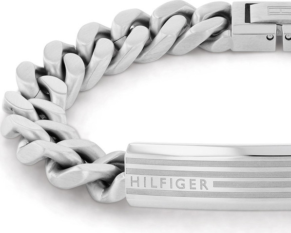 TH-2790345 עם לוגו המותג דגם ID BRACELET מקולקציית TOMMY HILFIGER צמיד מתכת  לגבר של המותג