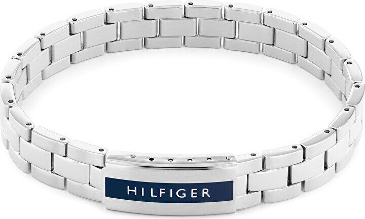TH-2790485 עם לוגו המותג דגם ICONIC STRIPES מקולקציית TOMMY HILFIGER צמיד מתכת לגבר של המותג