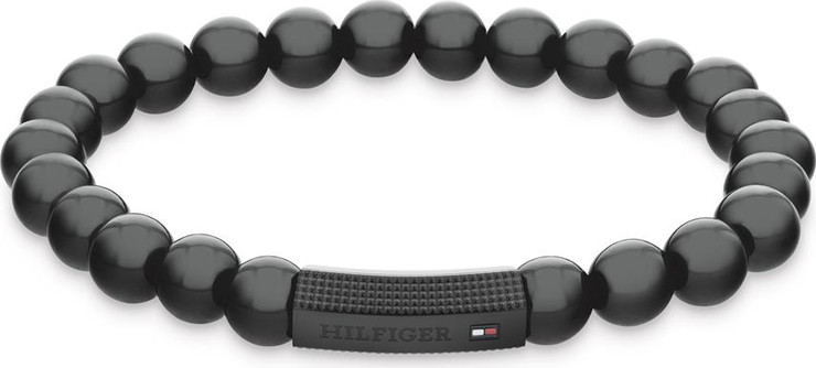 TH-2790581 עם לוגו המותג דגם BEADS מקולקציית TOMMY HILFIGER צמיד חרוזים לגבר של המותג