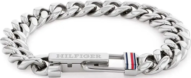 2790610 עם לוגו המותג דגם ADJUSTABLE CHAIN מקולקציית TOMMY HILFIGER צמיד לגבר של TOMMY HILFIGER