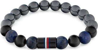 TH-2790360 עם לוגו המותג דגם JAMESON מקולקציית TOMMY HILFIGER צמיד חרוזים  לגבר של המותג