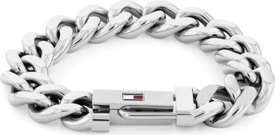 TH-2790637 עם לוגו המותג דגם WILD מקולקציית TOMMY HILFIGER צמיד מתכת לגבר של המותג