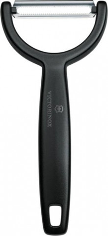 קולפן להב משונן דגם Yspo של Victorinox צבע שחור
