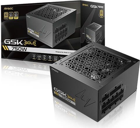 ספק כוח Antec GSK 750 ATX3.1 750W 80 Plus Gold