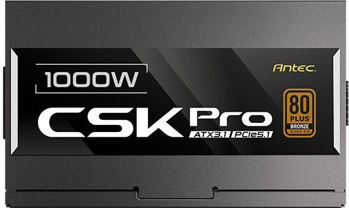 ספק כוח Antec CSK 1000 PRO ATX3.1 1000W 80 Plus Bronze