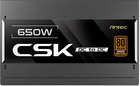 ספק כוח Antec CSK 650DC 650W 80 Plus Bronze