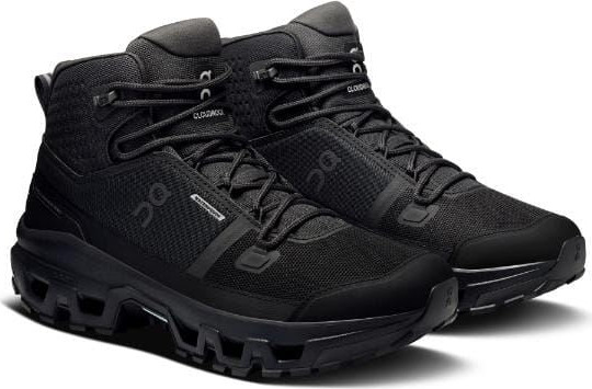 נעלי און קלאוד רוק 2 לגברים On Cloudrock Mid Wp Black/Black 3MF10161043