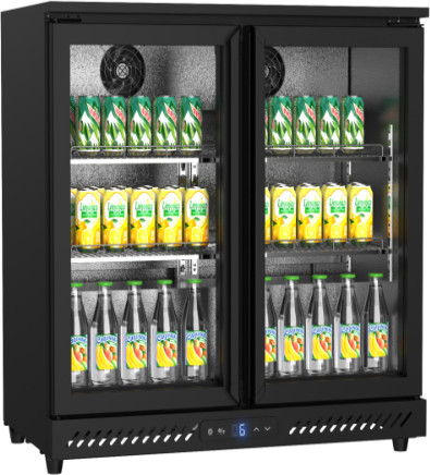 מקרר ויטרינה תעשייתי דלפק- 2 דלתות‎ דגם RF-290PS FAYNAMELI