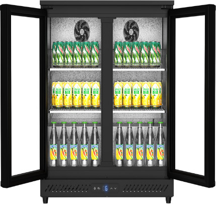 מקרר ויטרינה תעשייתי דלפק- 2 דלתות‎ דגם RF-290PS FAYNAMELI